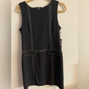 Sleeveless black dress